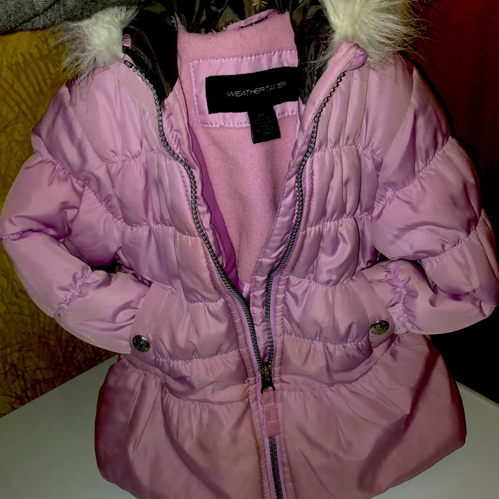 Wethertamer Coat in Lavender Pink